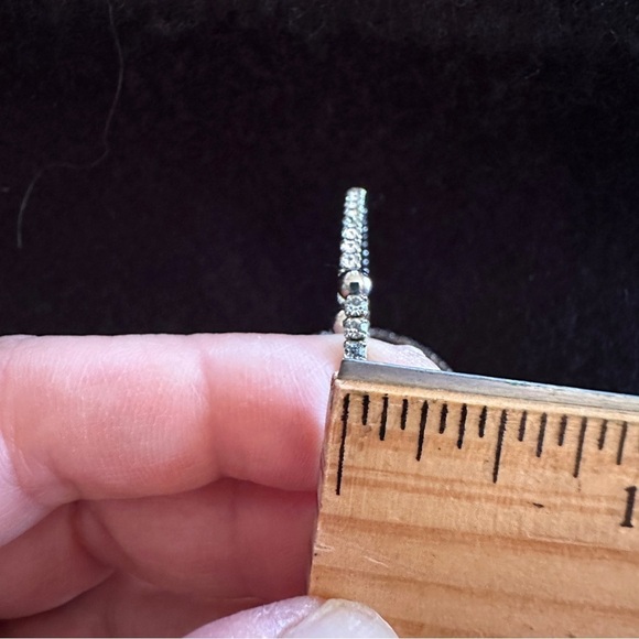 Silver Minimalist Double-Strand Bracelet - Picture 11 of 13